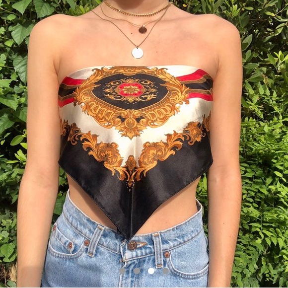 100% silk scarf - Picture 3 of 4